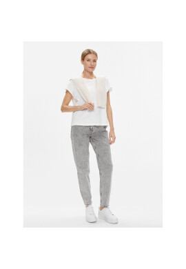 Tommy Hilfiger Тишърт UW0UW04873 Бял Relaxed Fit - Pepit.bg