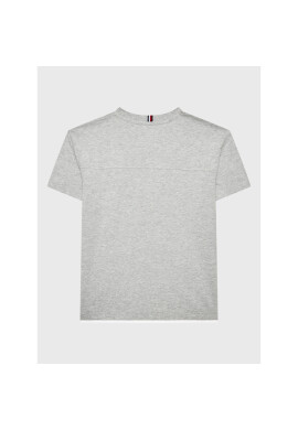 Tommy Hilfiger Тишърт Varsity KB0KB08206 D Сив Regular Fit - Pepit.bg