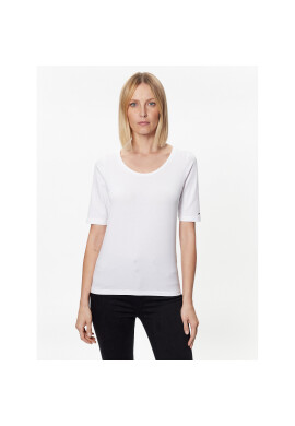 Tommy Hilfiger Тишърт WW0WW37858 Бял Modern Fit - Pepit.bg