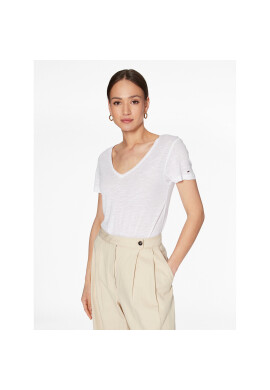 Tommy Hilfiger Тишърт WW0WW37862 Бял Regular Fit - Pepit.bg