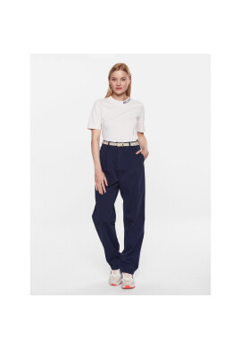 Tommy Hilfiger Тишърт WW0WW38865 Екрю Regular Fit - Pepit.bg