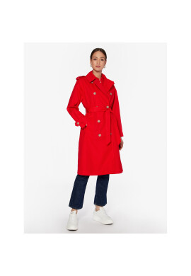 Tommy Hilfiger Тренч WW0WW36960 Червен Regular Fit - Pepit.bg
