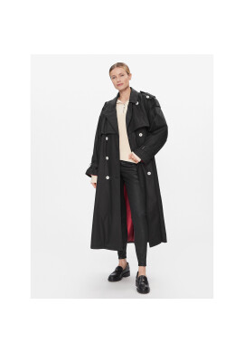 Tommy Hilfiger Тренч WW0WW40483 Черен Oversize - Pepit.bg