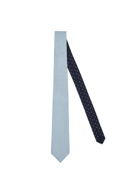 Tommy Hilfiger Вратовръзка Solid Oxford TT0TT06875 Син - Pepit.bg