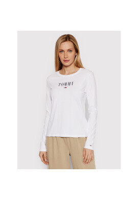 Tommy Jeans Блуза DW0DW12831 Бял Regular Fit - Pepit.bg