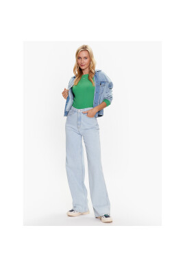 Tommy Jeans Блуза DW0DW14277 Зелен Slim Fit - Pepit.bg