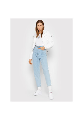 Tommy Jeans Блуза Essential DW0DW11237 Бял Slim Fit - Pepit.bg