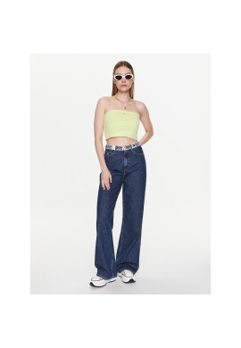 Tommy Jeans Блуза Essential DW0DW15296 Зелен Slim Fit - Pepit.bg