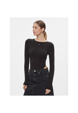 Tommy Jeans Боди Essential DW0DW17389 Черен Slim Fit - Pepit.bg