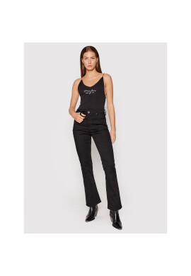 Tommy Jeans Боди Script Strap DW0DW10448 Черен Slim Fit - Pepit.bg