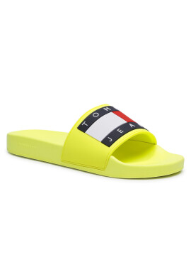 Tommy Jeans Чехли Flag Pool Slide EM0EM00689 Жълт - Pepit.bg