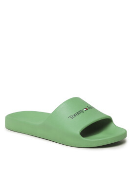 Tommy Jeans Чехли Basic Slide EM0EM01144 Зелен - Pepit.bg