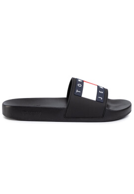 Tommy Jeans Чехли Flag Pool Slide EM0EM00284 Черен - Pepit.bg
