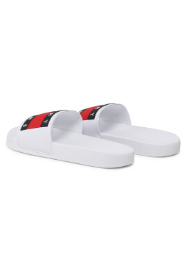 Tommy Jeans Чехли Flag Pool Slide EM0EM00689 Бял - Pepit.bg