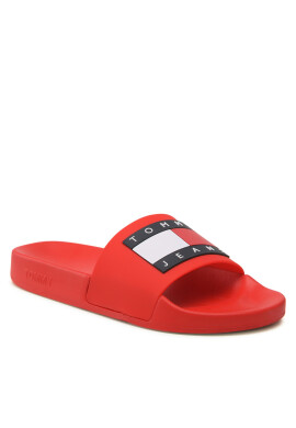 Tommy Jeans Чехли Pool Slide Ess EM0EM01191 Червен - Pepit.bg