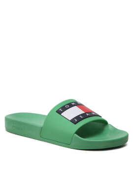 Tommy Jeans Чехли Pool Slide Ess EM0EM01191 Зелен - Pepit.bg
