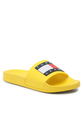 Tommy Jeans Чехли Pool Slide Ess EM0EM01191 Жълт - Pepit.bg