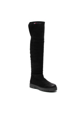 Tommy Jeans Чизми Warmlined Longboot EN0EN01573 Черен - Pepit.bg