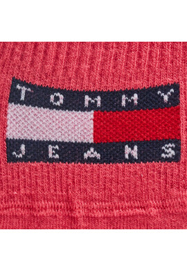 Tommy Jeans Чорапи терлик дамски 701222684 Розов - Pepit.bg
