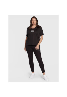 Tommy Jeans Curve Тишърт Essential DW0DW12996 Черен Regular Fit - Pepit.bg