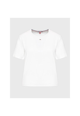 Tommy Jeans Curve Тишърт Essential DW0DW15108 Бял Regular Fit - Pepit.bg