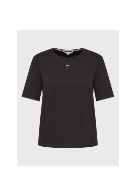 Tommy Jeans Curve Тишърт Essential DW0DW15108 Черен Regular Fit - Pepit.bg