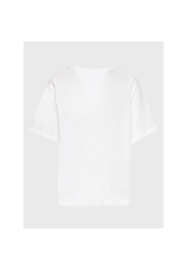 Tommy Jeans Curve Тишърт Essential DW0DW15117 Бял Regular Fit - Pepit.bg