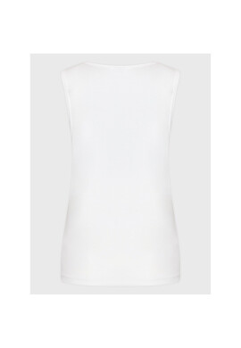 Tommy Jeans Curve топ DW0DW15708 Бял Regular Fit - Pepit.bg