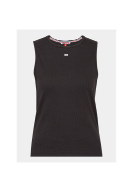Tommy Jeans Curve топ DW0DW15708 Черен Regular Fit - Pepit.bg