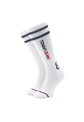 Tommy Jeans Дълги чорапи unisex 701220281 Бял - Pepit.bg