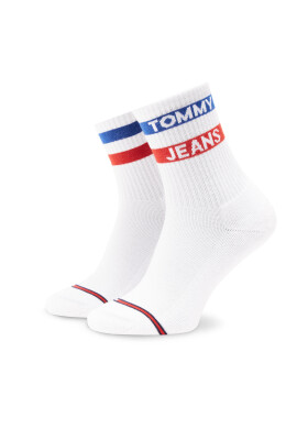 Tommy Jeans Дълги чорапи unisex 701220289 Бял - Pepit.bg