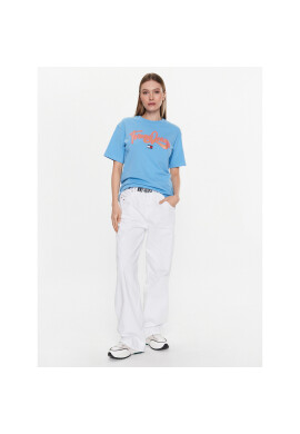 Tommy Jeans Дънки Daisy DW0DW15532 Бял Baggy Fit - Pepit.bg