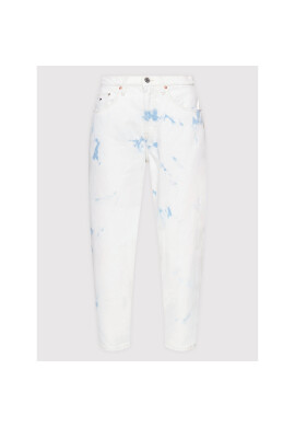 Tommy Jeans Дънки DW0DW12360 Бял Mom Fit - Pepit.bg