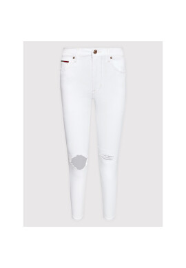 Tommy Jeans Дънки Sylvia DW0DW12392 Бял Super Skinny Fit - Pepit.bg