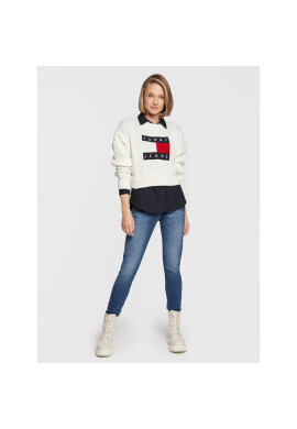 Tommy Jeans Дънки Sylvia DW0DW14090 Тъмносин Skinny Fit - Pepit.bg