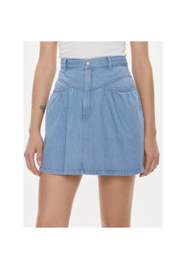 Tommy Jeans Дънкова пола Chambray DW0DW17440 Син Regular Fit - Pepit.bg