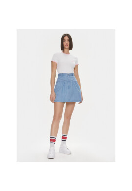 Tommy Jeans Дънкова пола Chambray DW0DW17440 Син Regular Fit - Pepit.bg