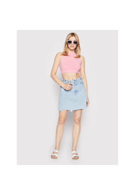 Tommy Jeans Дънкова пола DW0DW12438 Син Regular Fit - Pepit.bg