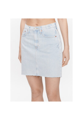 Tommy Jeans Дънкова пола DW0DW15624 Син Regular Fit - Pepit.bg