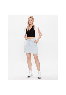 Tommy Jeans Дънкова пола DW0DW15624 Син Regular Fit - Pepit.bg