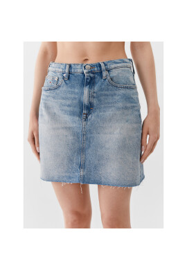 Tommy Jeans Дънкова пола DW0DW16070 Син Regular Fit - Pepit.bg