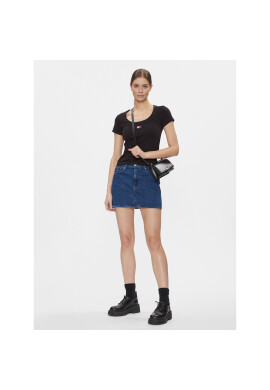 Tommy Jeans Дънкова пола Izzie DW0DW17287 Син Regular Fit - Pepit.bg