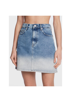 Tommy Jeans Дънкова пола Mom DW0DW14836 Син Regular Fit - Pepit.bg