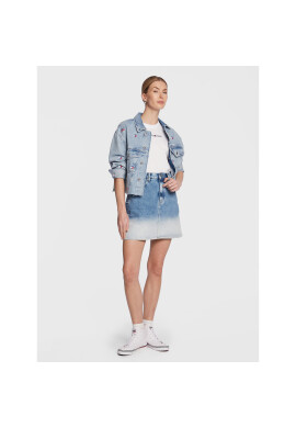 Tommy Jeans Дънкова пола Mom DW0DW14836 Син Regular Fit - Pepit.bg