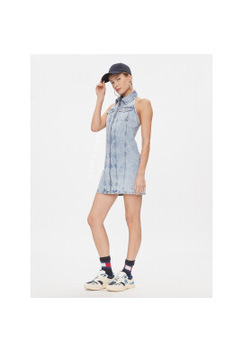 Tommy Jeans Дънкова рокля DW0DW17057 Син Regular Fit - Pepit.bg