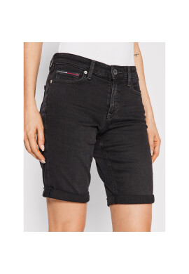 Tommy Jeans Дънкови шорти Bermuda DW0DW12456 Черен Regular Fit - Pepit.bg