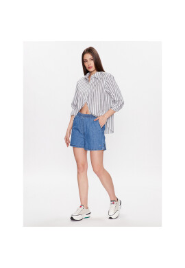 Tommy Jeans Дънкови шорти Chambray DW0DW15220 Син Regular Fit - Pepit.bg