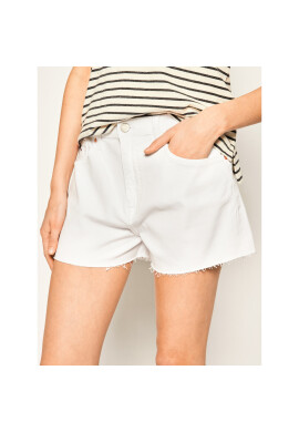 Tommy Jeans Дънкови шорти DW0DW08281 Бял Slim Fit - Pepit.bg