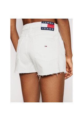 Tommy Jeans Дънкови шорти DW0DW10079 Бял Regular Fit - Pepit.bg