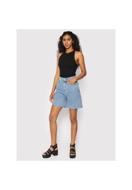 Tommy Jeans Дънкови шорти DW0DW12506 Син Mom Fit - Pepit.bg